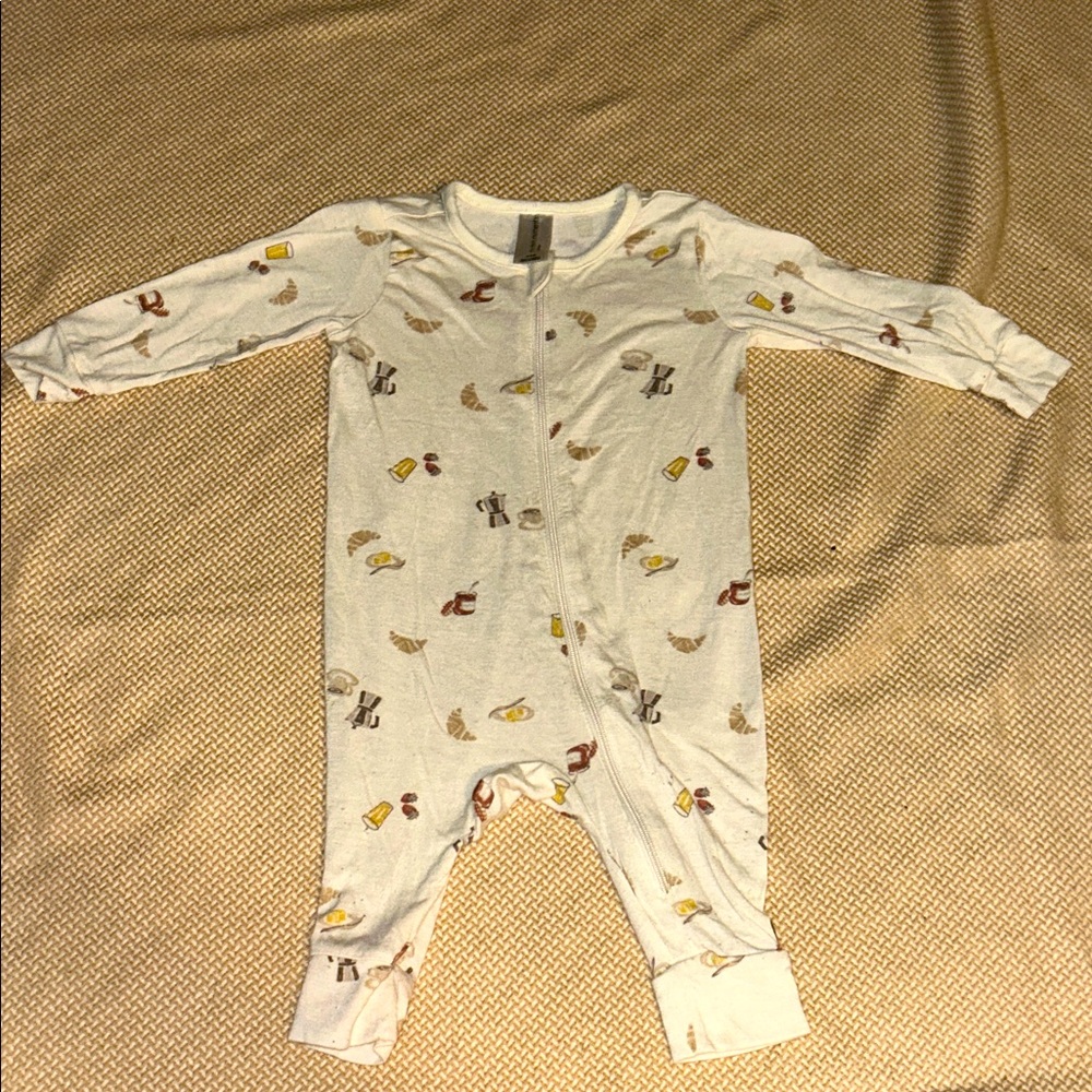 Adorable Patterned Kids Footie